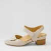 Ava Xw Almond Leather Sandals