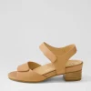 Ava Xw Cappuccino Leather Sandals