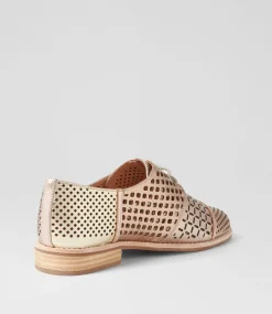 Avert Metallic Multi Lace Up Flats
