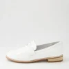 Avetta White Patent Leather Loafers