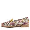 Ayvler White Multi Lea