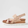 Baako Latte Leather Sandals