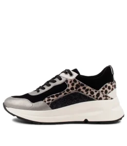 Backsie Black Mix Suede Sneakers