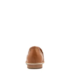 Balder Dark Tan Leather Loafers