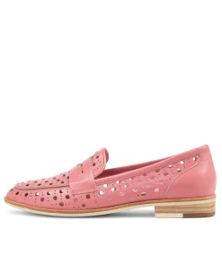 Balder Pretty Pink Leather Loafers