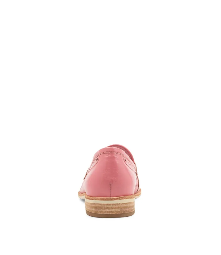 Balder Pretty Pink Leather Loafers