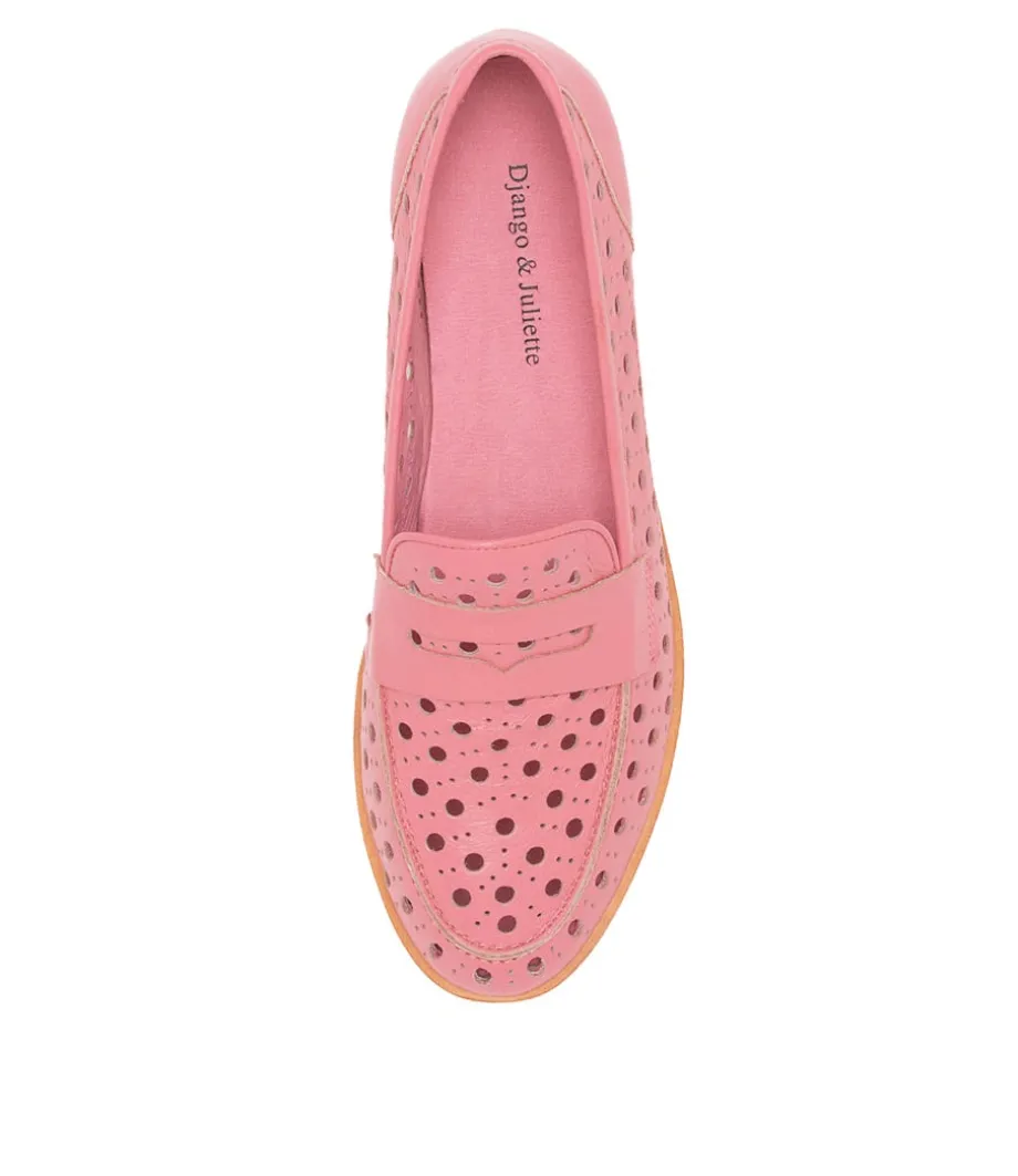 Balder Pretty Pink Leather Loafers