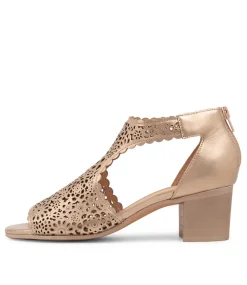 Bames Champagne Leather Sandals
