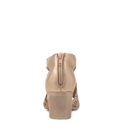 Bames Champagne Leather Sandals