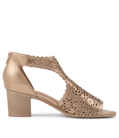 Bames Champagne Leather Sandals
