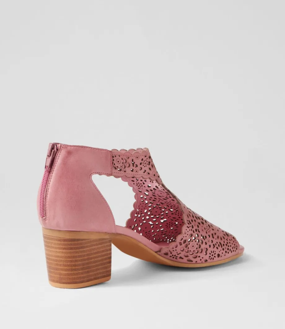 Bames Pretty Pink Leather Sandals