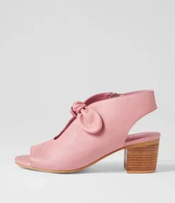 Banana Pretty Pink Leather Sandals
