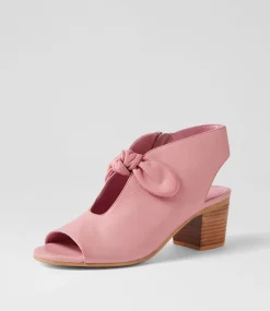 Banana Pretty Pink Leather Sandals