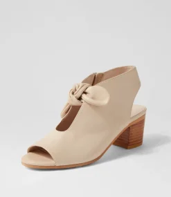 Banana Vanilla Leather Sandals