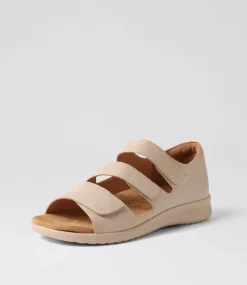 Bardot Xw Almond Leather Sandals
