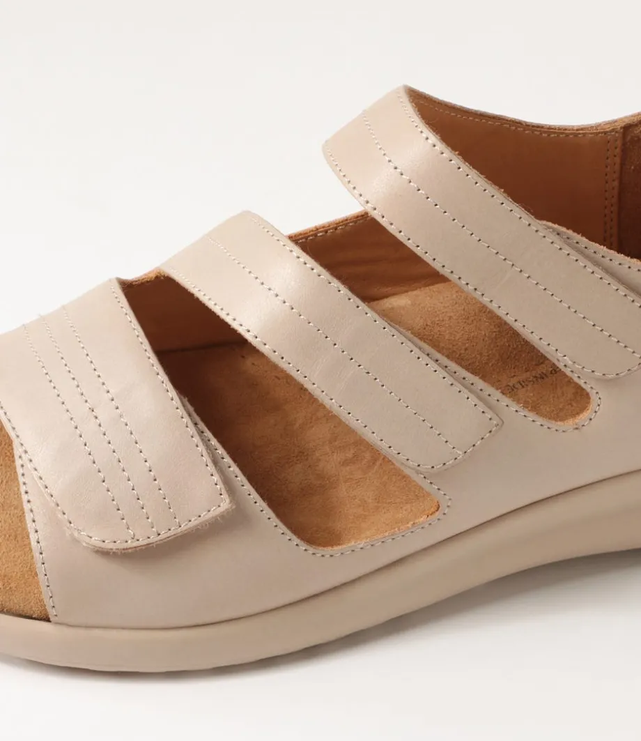 Bardot Xw Almond Leather Sandals