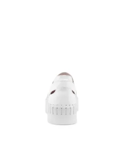 Bartas White Leather Sneakers