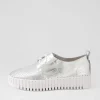 Batu Silver Shine Leather Sneakers