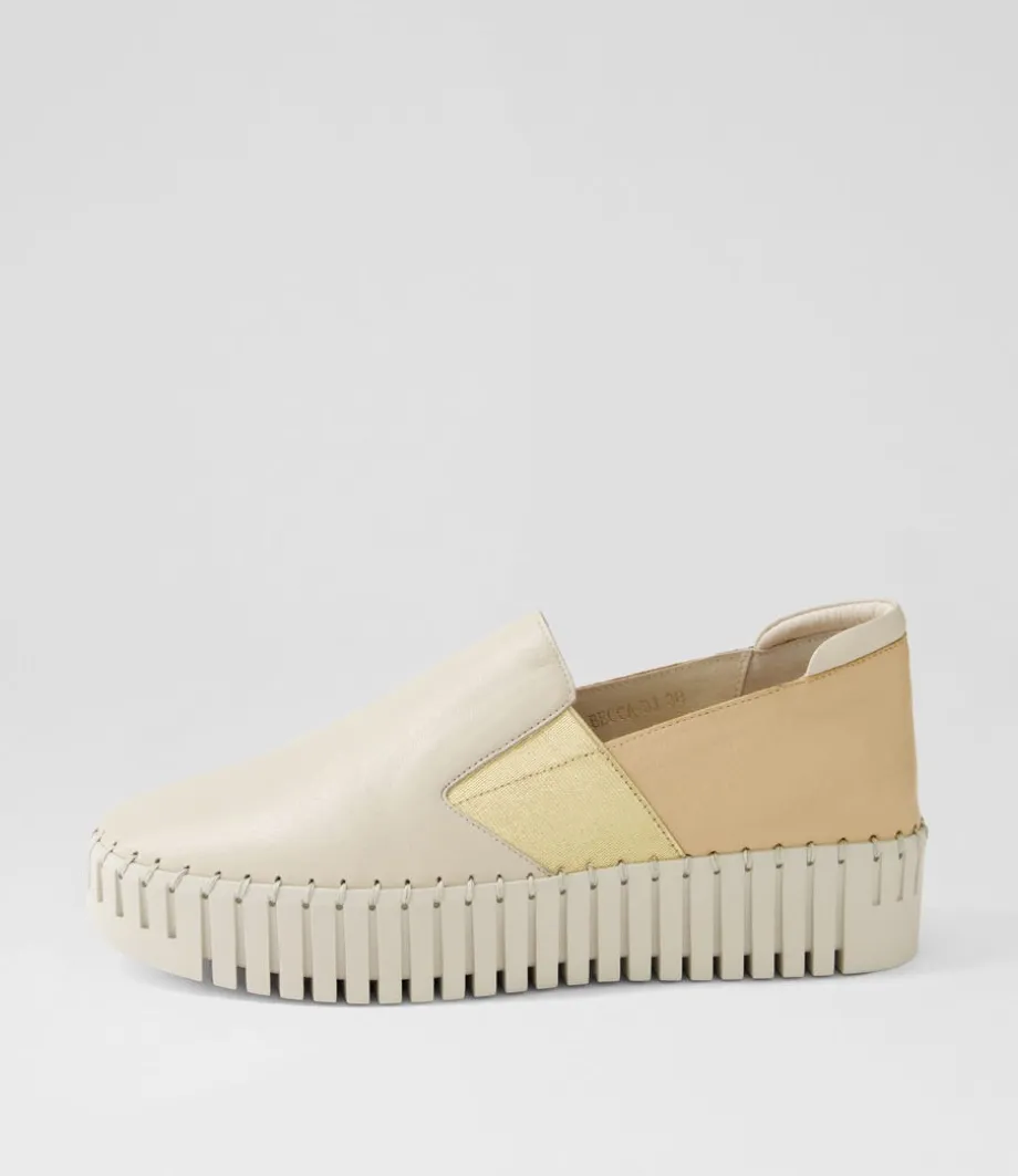 Becca Almond Camel Multi Sneakers