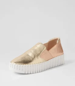 Becca Pale Gold Champagne Crush Multi Sneakers