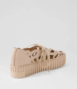 Bello Rose Leather Sneakers