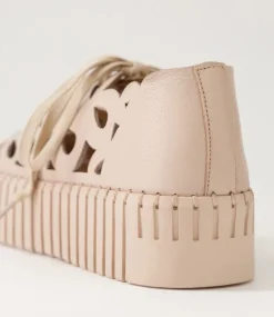 Bello Rose Leather Sneakers