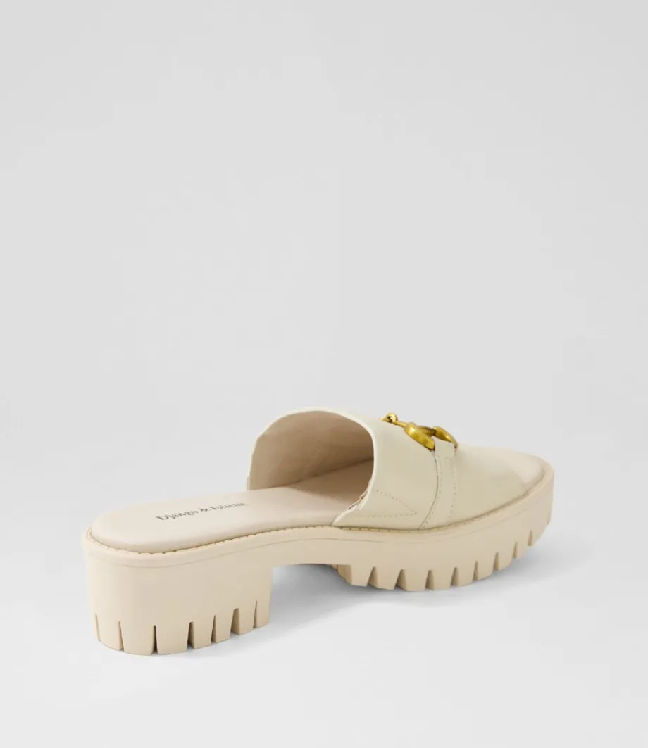 Belo Milk Leather Sandals