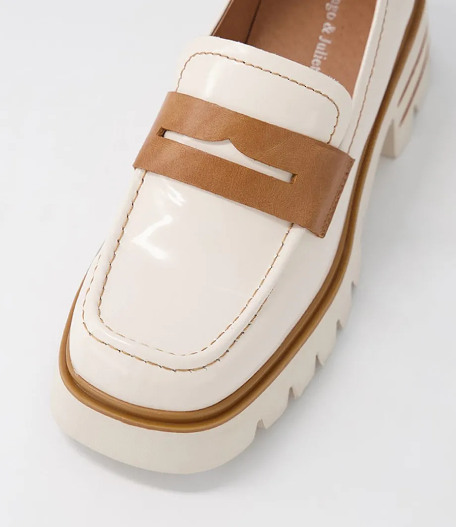Beltomas Vanilla Box Tan Leather Heels