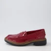 Benicio Dark Red Patent Leather Loafers