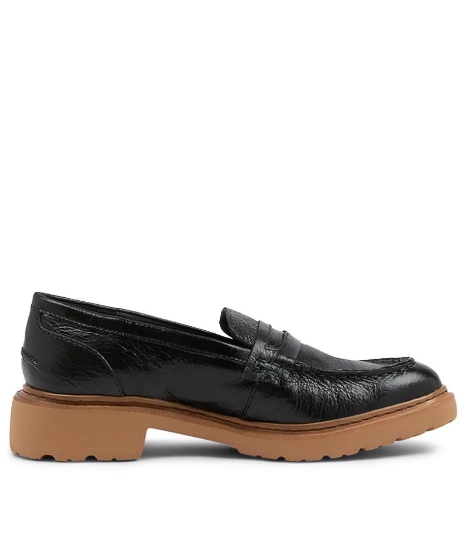 Benicio Forest Leather Loafers