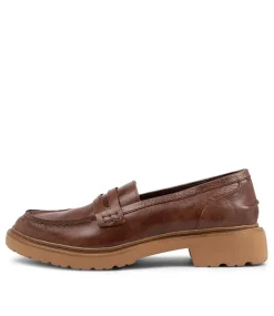Benicio Nutmeg Leather Loafers