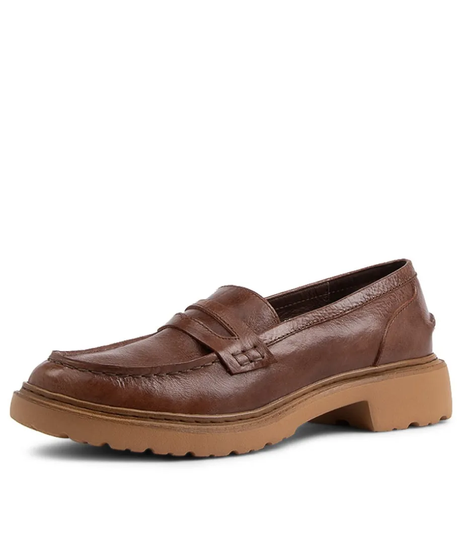 Benicio Nutmeg Leather Loafers