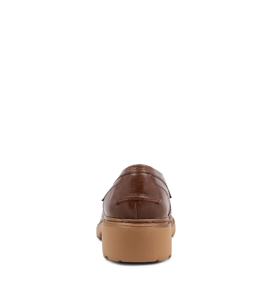 Benicio Nutmeg Leather Loafers