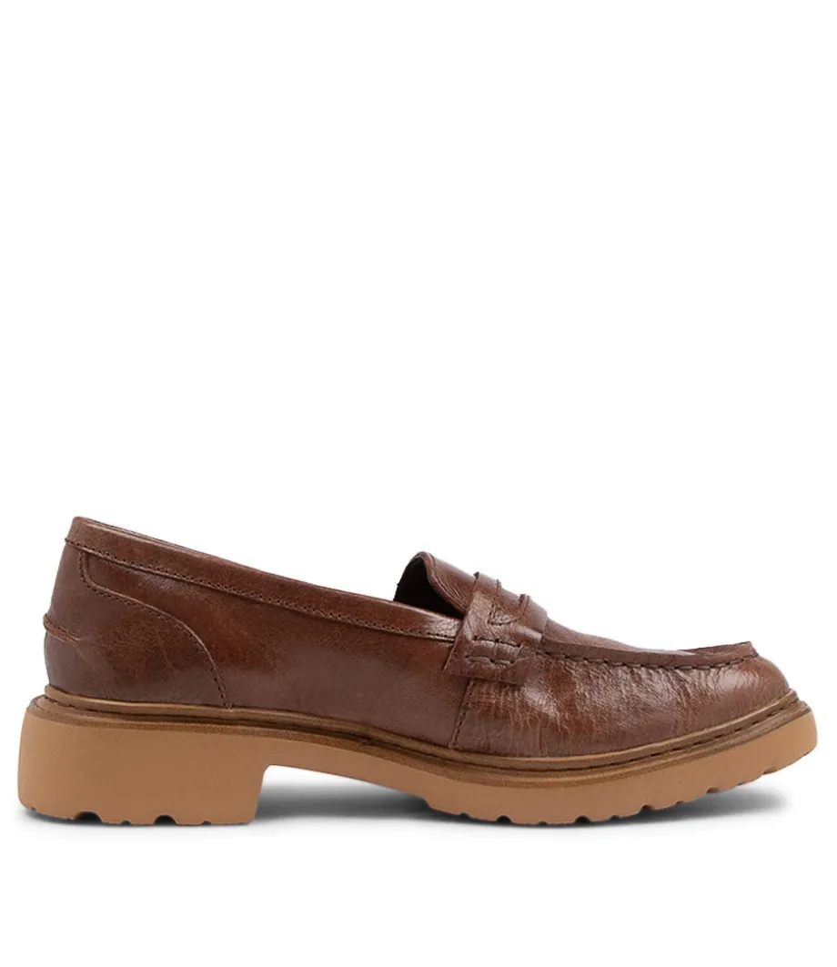 Benicio Nutmeg Leather Loafers