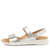 Benji Xw Silver-Wht Leath