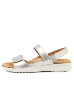 Benji Xw Silver-Wht Leath