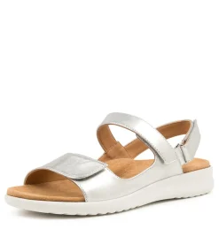 Benji Xw Silver-Wht Leath