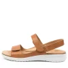 Benji Xw Tan-Wht Leather