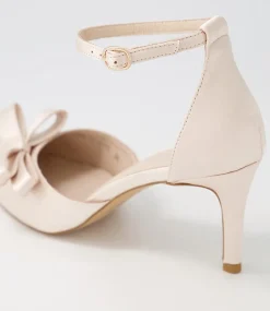 Benzals Nude Satin Heels