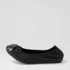 Beyond Black Leather Ballet Flats