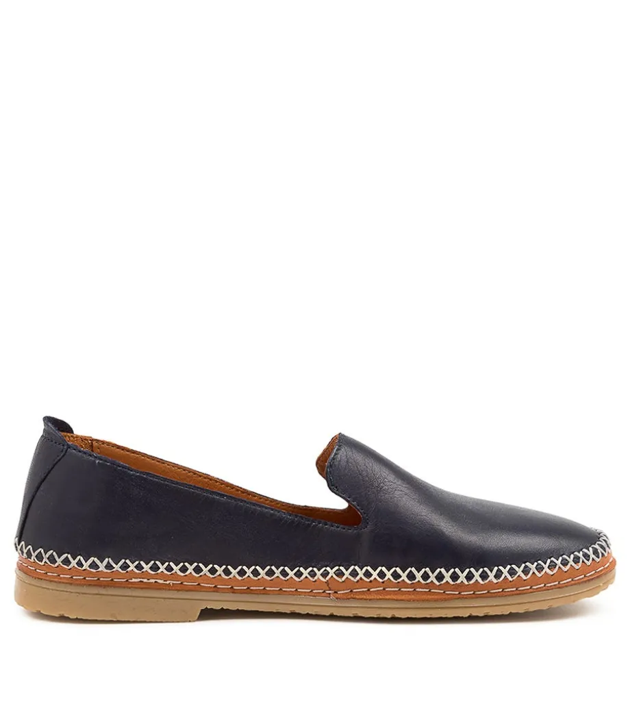 Bhype Navy Leather