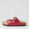 Bianca 01 Pink Leather Sandals