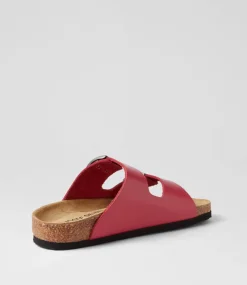 Bianca 01 Pink Leather Sandals