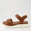 Bilbao 04 Cognac Tan Leather Sandals