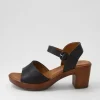 Blaide Black Natural Leather Sandals