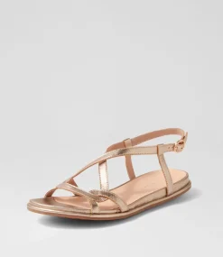 Bowey Champagne Leather Sandals