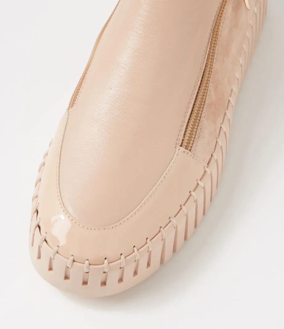 Branca Cafe Multi Ankle Boots