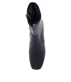 Brave Black Stretch Ankle Boots
