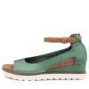 Brayan Ocean Dark Tan Leather Sandals