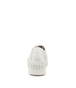 Brodies Dj White White Sole Leather